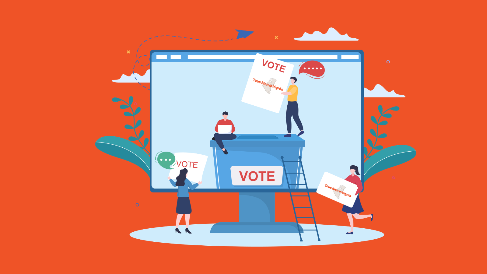 Photo de Vote en ligne